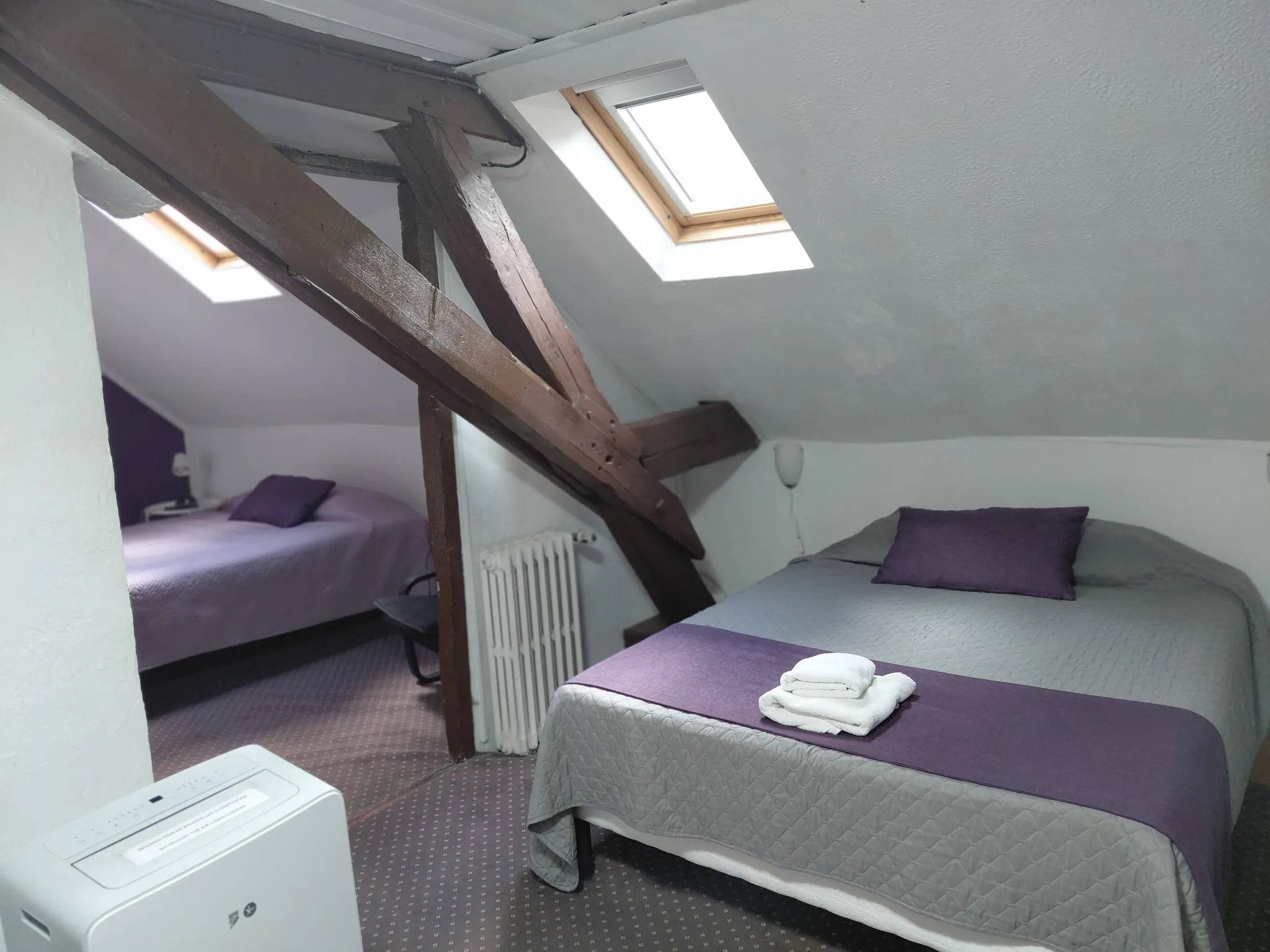 Chambre Twin lits jumeaux Hôtel Le Chambellan